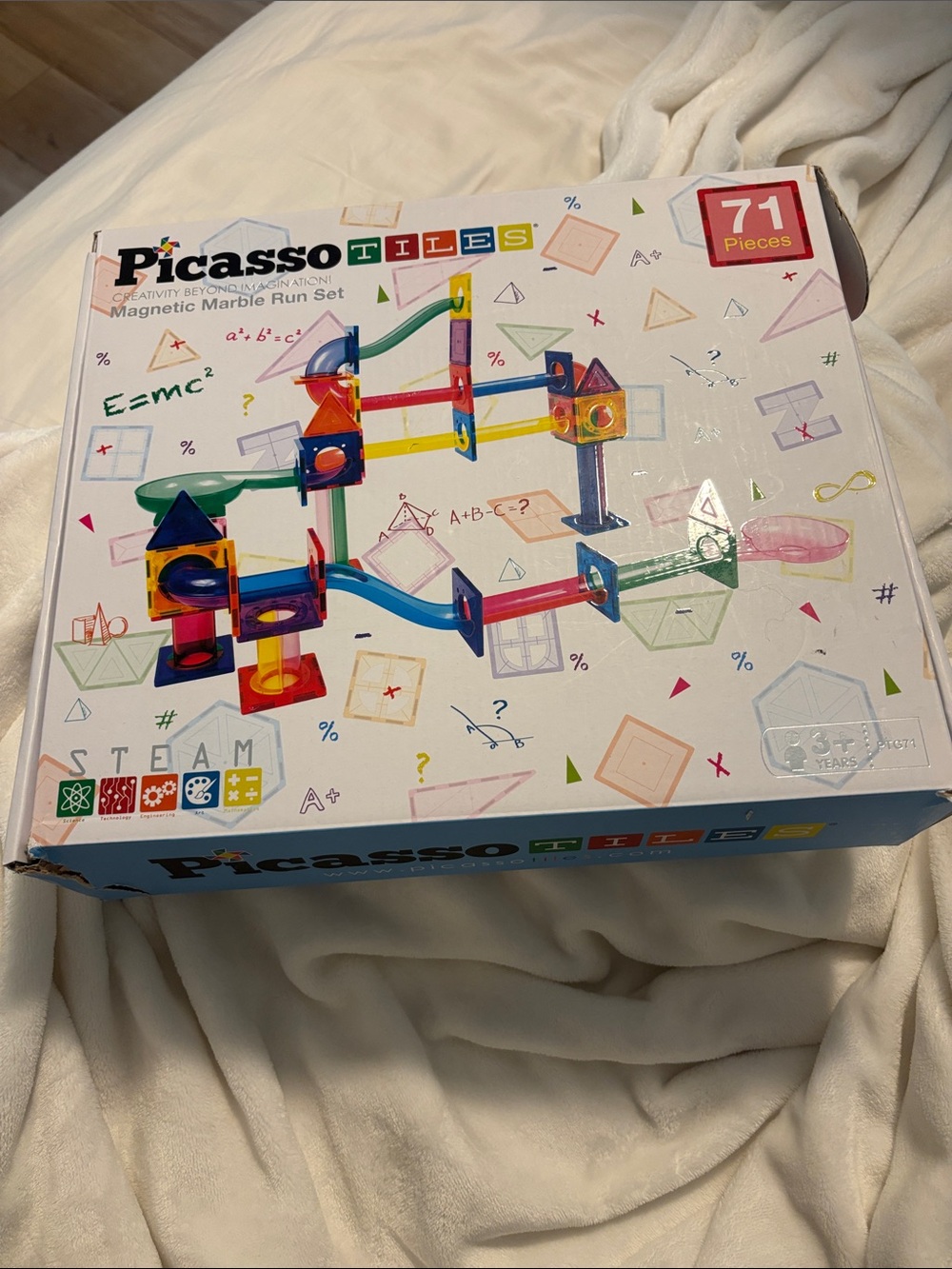 Magnetic Marble Run Set - Colorful Fun STEM learning!! - Picture 11 of 13